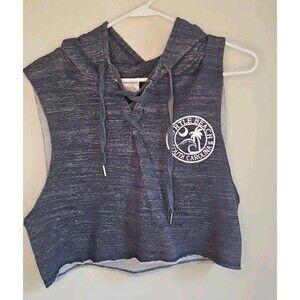 Exist Sleeveless Crop Hoodie Myrtle Beach SC size L